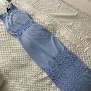 Periwinkle Midi Dress with Tags